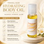 Hydrating Drops Travel Size Body Oil | TSA-Friendly 1 oz
