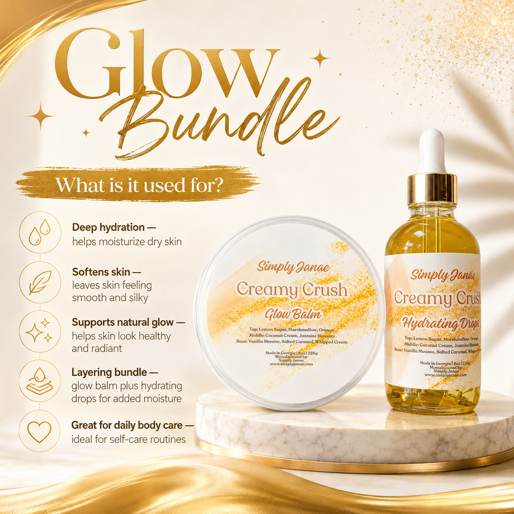 Glow Bundle | Body Oil & Glow Balm Duo Set