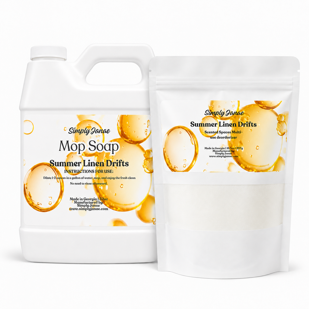 Scented Spaces Bundle | Mop Soap + Multi-Use Deodorizer
