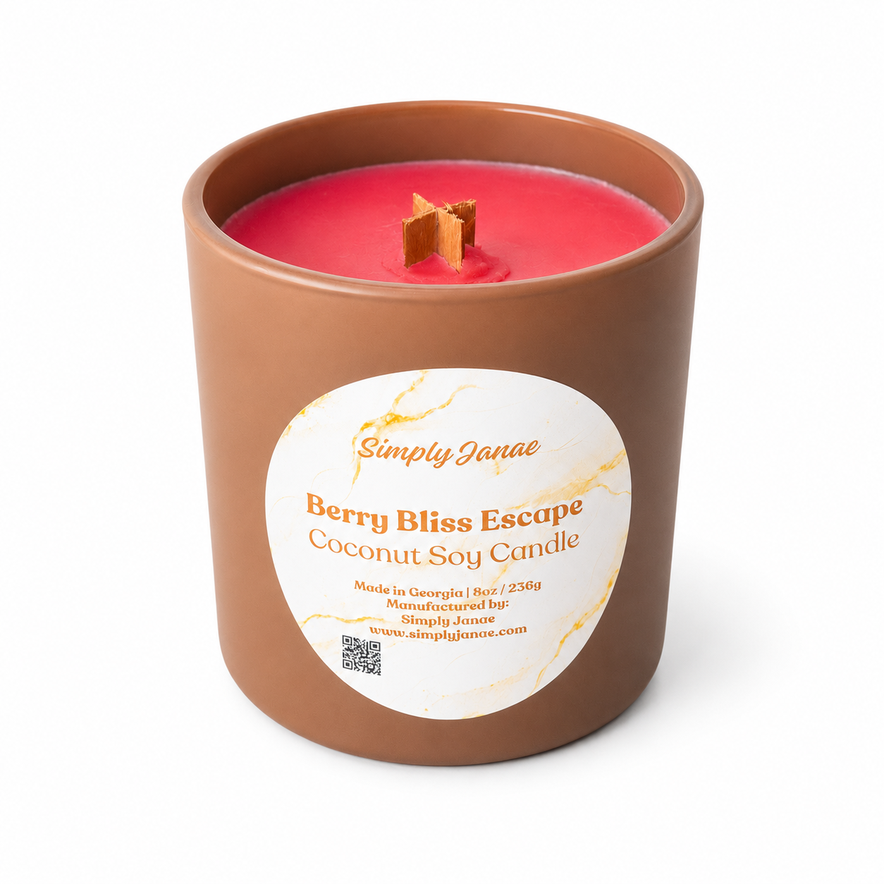 Coconut Soy Candles - Matte Umber Jar | 8oz