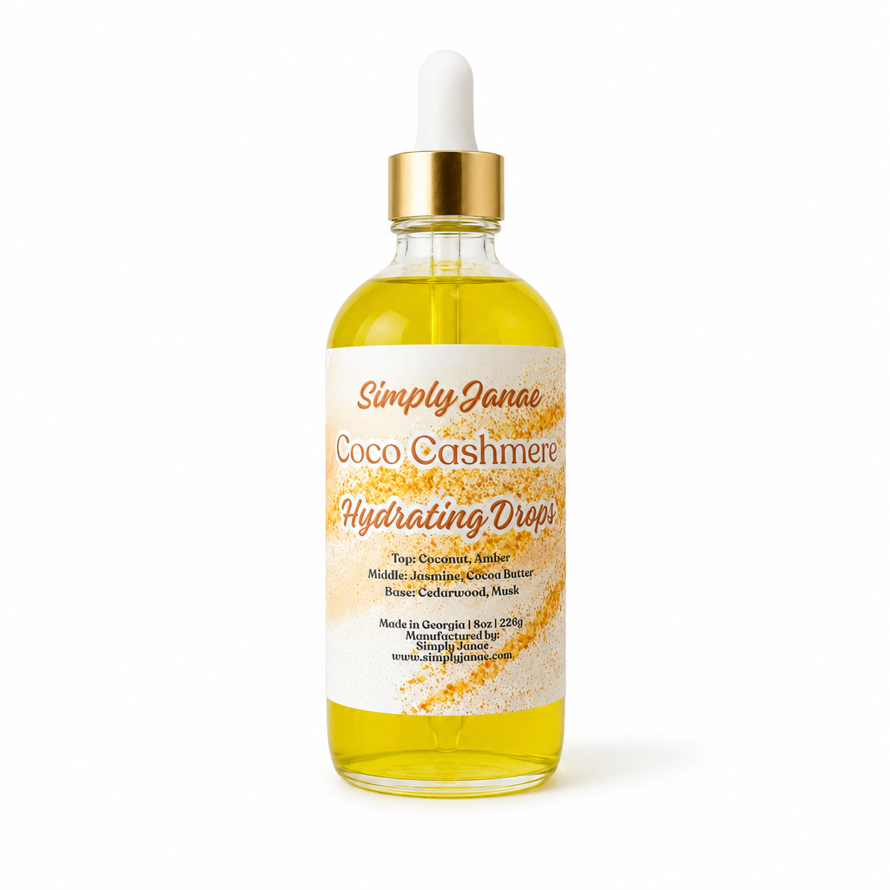 Hydrating Drops Body Oil for Soft Glowing Skin | 4oz