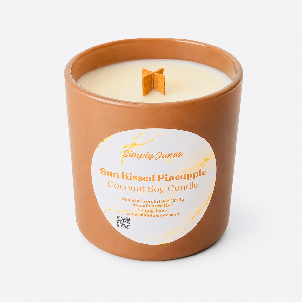 Coconut Soy Candles - Matte Umber Jar | 8oz