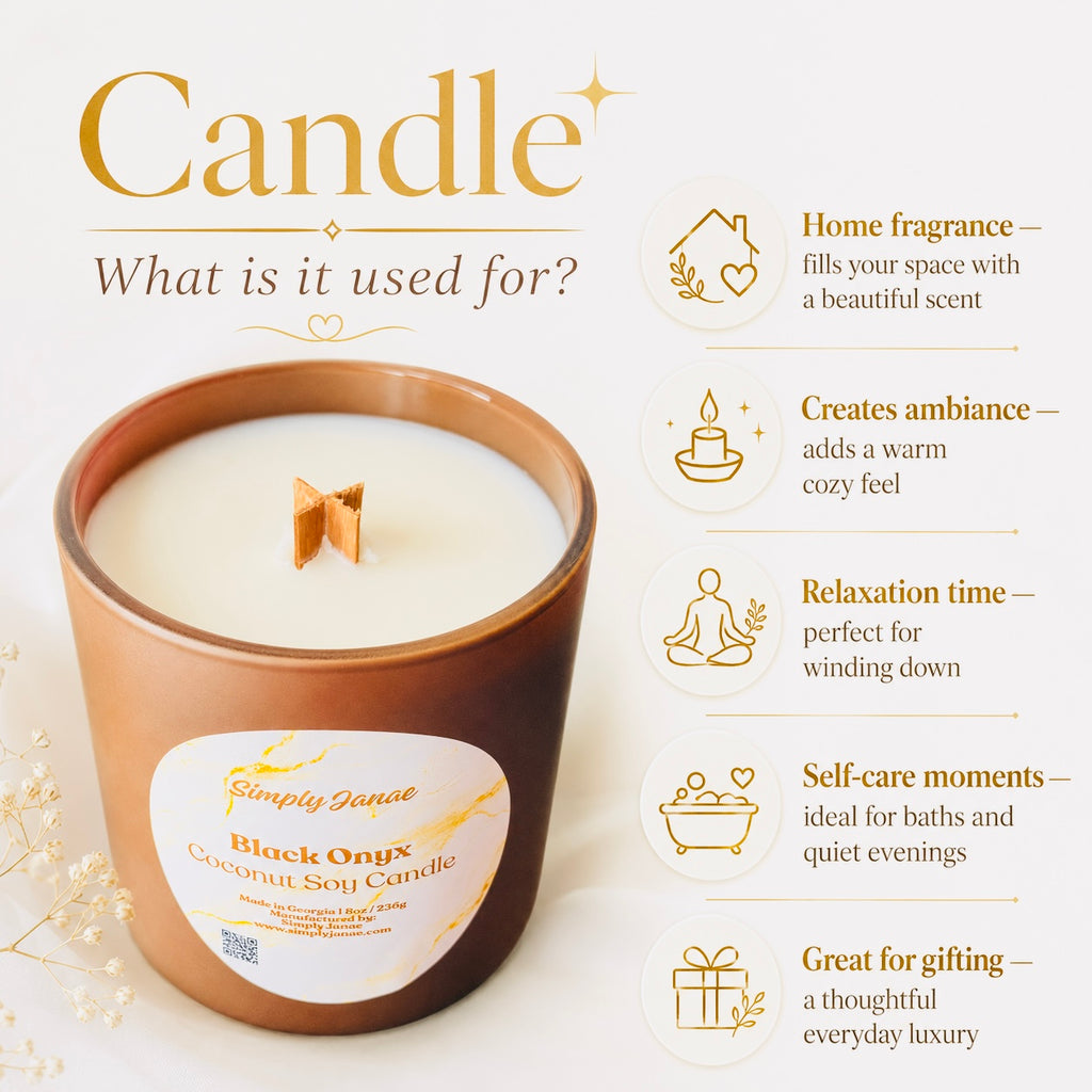 Coconut Soy Candles - Matte Umber Jar | 8oz