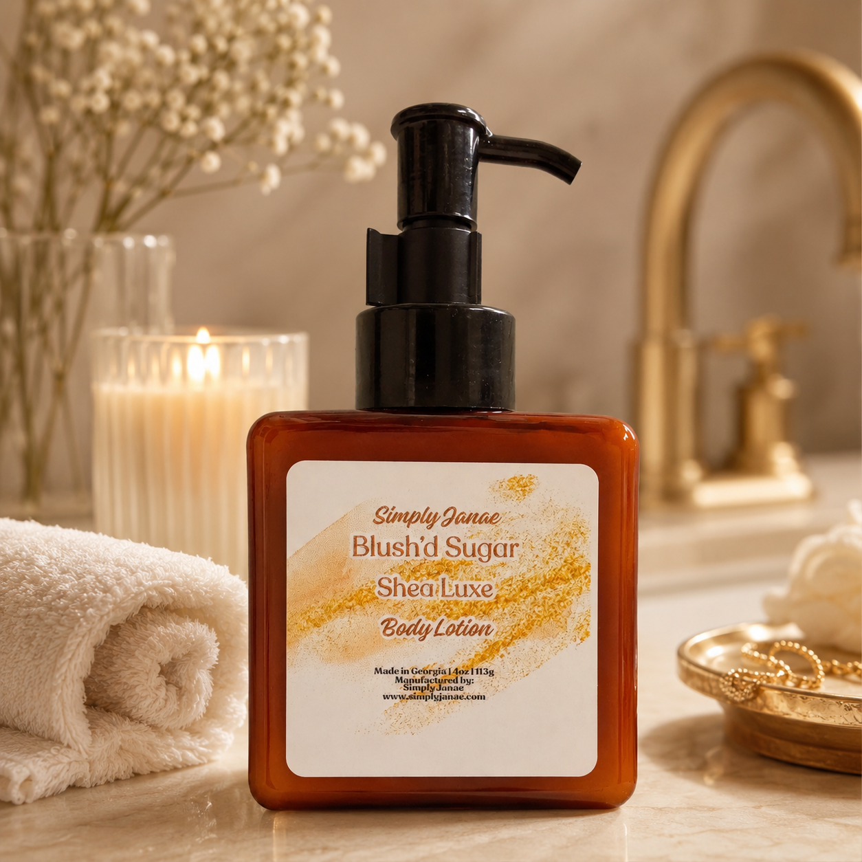 Shea Luxe Body Lotion - Hydrating Shea Butter Lotion | 8oz
